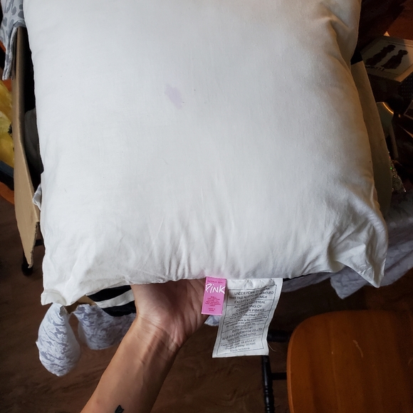 Green PINK pillow with PINK brand pillow - Picture 5 of 6